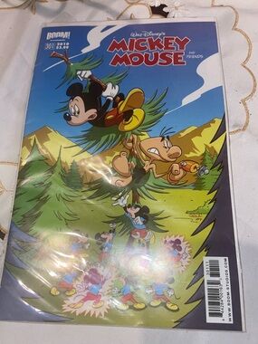 Walt Disney Mickey Mouse Comic Book - Blue Cover